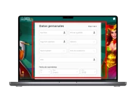 Introducción de datos personales