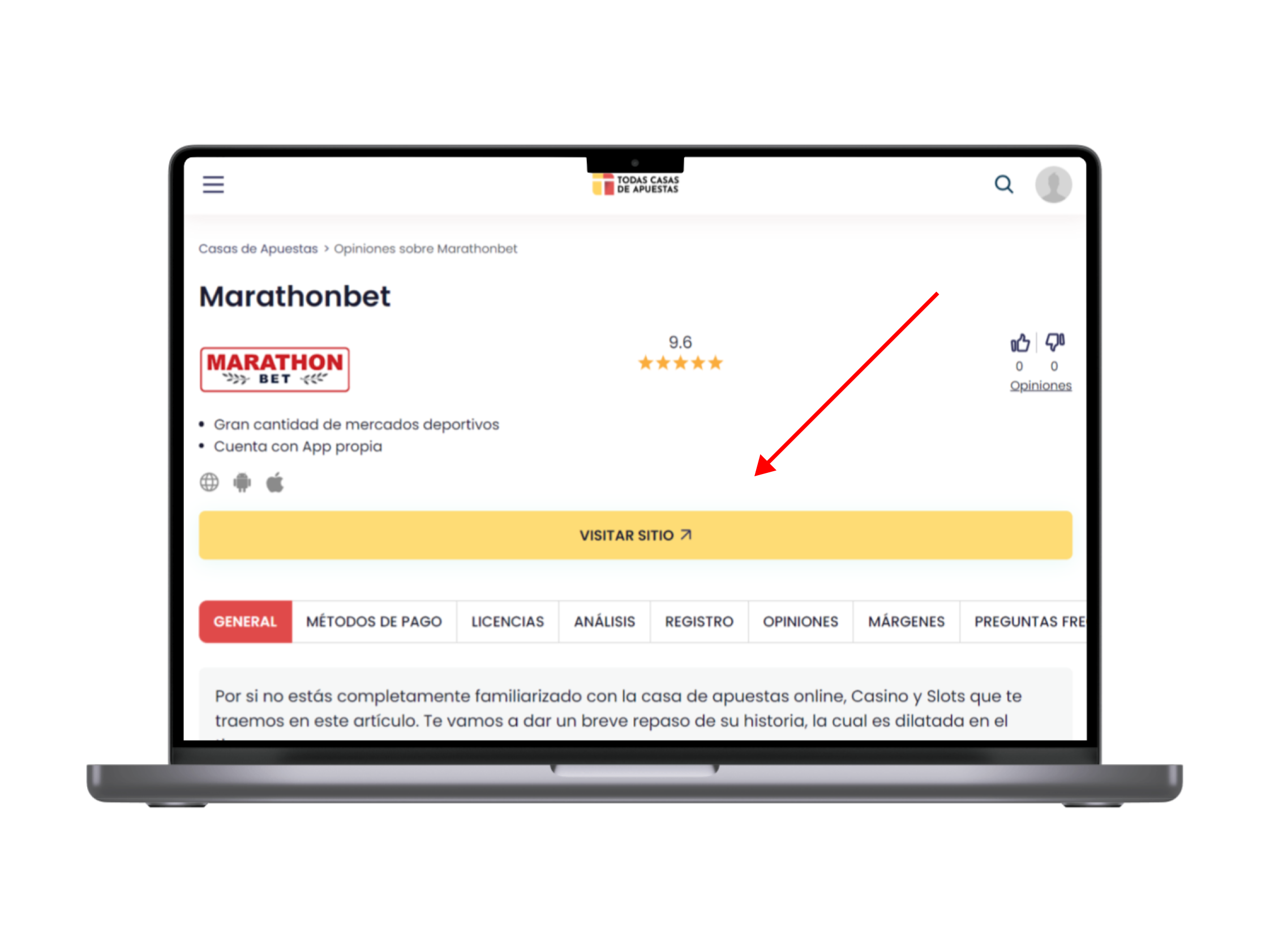 Casino de Marathonbet