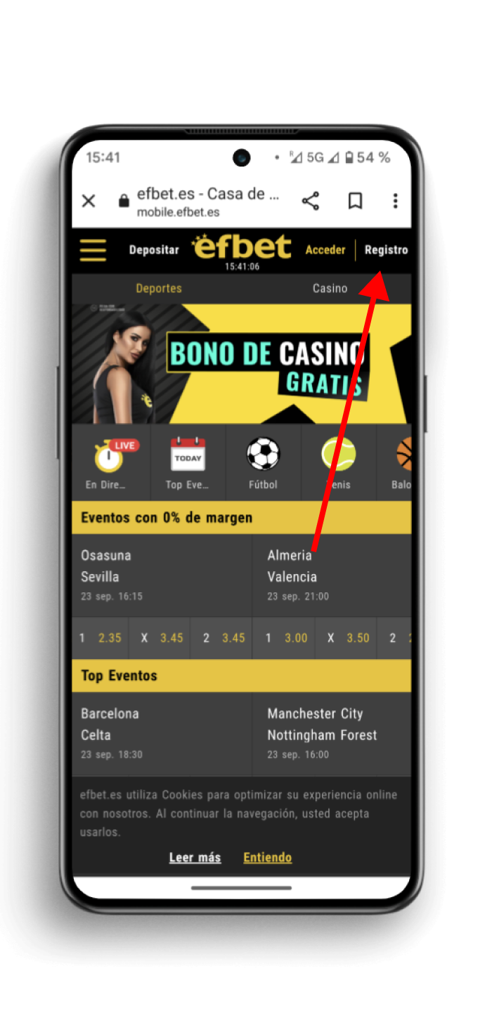 Efbet Apuestas: Opiniones y Reseña ️ Marzo 2026