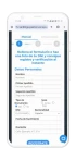 Introducción de información personal