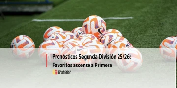 Pronósticos Segunda División 25/26: Favoritos ascenso a Primera