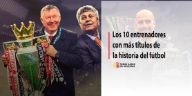 Los 10 entrenadores con más títulos de la historia del fútbol