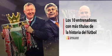 Los 10 entrenadores con más títulos de la historia del fútbol