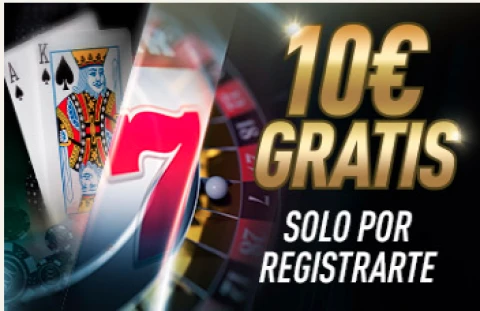 Sportium: 10€ gratis por registrarse