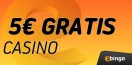 eBingo: 5€ gratis por registrarse