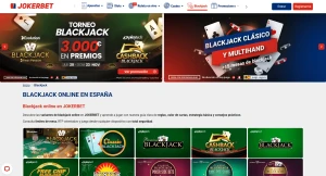 Jokerbet blackjack