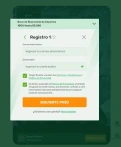 Correo y contraseña