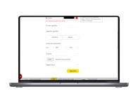 Configura tus datos de acceso