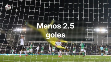 ¿Qué significa menos 2.5 goles en apuestas deportivas?