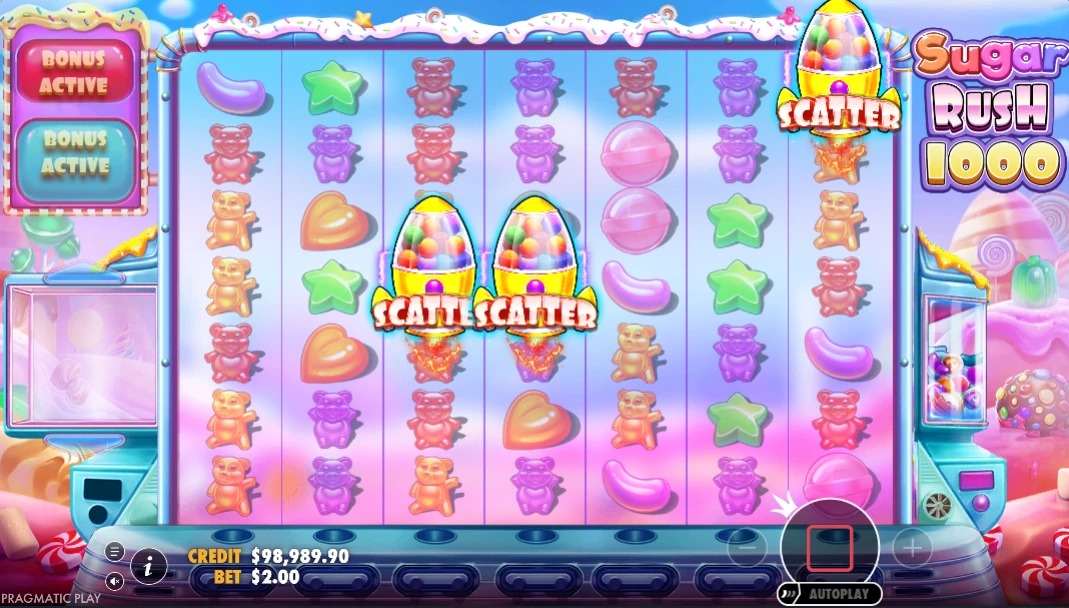 Sugar Rush 1000 tragaperras