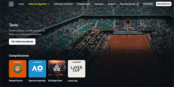 DAZN tenis
