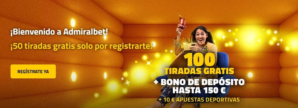 AdmiralBet 50 tiradas gratis AdmiralBet 50 tiradas gratis