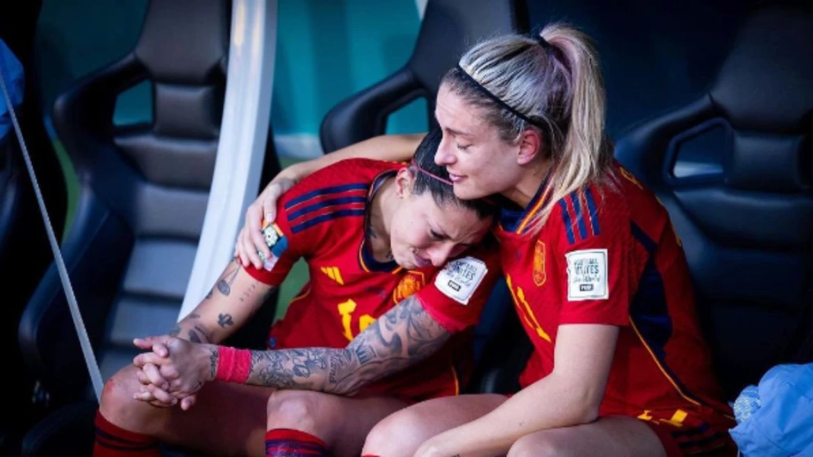 Alexia Putellas y Jenni Hermoso