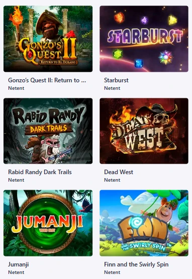 juegos de NetEnt juegos de NetEnt