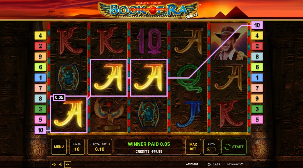 Book of Ra Deluxe tragaperras